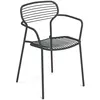Image de Emu - Fauteuil empilable Apero - Métal - Acier verni - Designer Martin Drechsel