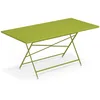 Image de Emu - Table rectangulaire Arc en Ciel - Vert - Acier verni