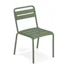 Image de Emu - Chaise empilable Star - Vert - Aluminium
