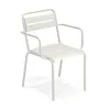 Image de Emu - Fauteuil empilable Star - Blanc - Aluminium