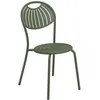 Image de Emu - Chaise empilable Coupole - Vert - Acier verni - Designer Emu Studio