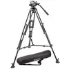 Image de MANFROTTO kit trépied vidéo 546BK-1 + Rotule MVH502A