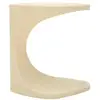 Image de Table d'appoint design ibiza 52cm blanc en occasion ou reconditionné