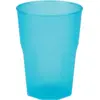 Image de Verre à cocktail bleu turquoise 35cl (Lot de 20)
