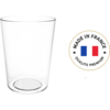 Image de Verre à bière conique incassable - 30 cl utile 33 cl à ras bord