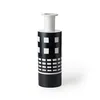 Image de Bitossi Home - Vase Projet Memphis - Noir - Céramique - Designer Ettore Sottsass