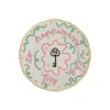 Image de Bitossi Home - Assiette à mignardises Pangea - Multicolore - Porcelaine - Designer Pangea