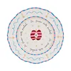 Image de Bitossi Home - Assiette Pangea - Rose - Porcelaine - Designer Pangea