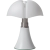 Image de Martinelli Luce - Lampe de table Pipistrello - Blanc - Aluminium peint mat - Designer Gae Aulenti