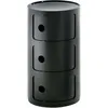 Image de Kartell - Rangement Componibili - Noir - ABS - Designer Anna Castelli Ferrieri