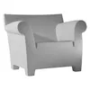 Image de Kartell - Fauteuil Bubble Club - Gris - Polypropylène - Designer Philippe Starck