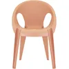 Image de Magis - Fauteuil empilable Bell - Orange - Polypropylène recyclé - Designer Konstantin Grcic