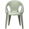 Image de Magis - Fauteuil empilable Bell - Gris - Polypropylène recyclé - Designer Konstantin Grcic