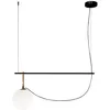 Image de Artemide - Suspension nh - Métal - Laiton brossé - Designer Neri & Hu