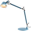 Image de Artemide - Lampe de bureau Tolomeo - Bleu - Aluminium - Designer Michele de Lucchi