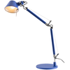 Image de Artemide - Lampe de bureau Tolomeo - Bleu - Aluminium - Designer Michele de Lucchi