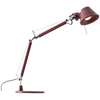 Image de Artemide - Lampe de bureau Tolomeo - Rouge - Aluminium - Designer Michele de Lucchi