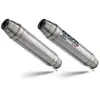 Image de Silencieux moto inox brossé homologué GPR Tech Deeptone Ducati Monster 1100 2009-2010 TU