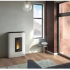 Image de Poêle à granulés étanche Atrium 5 Blanc - 5 kW