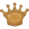 Image de Ballon hélium Couronne Or 91cm