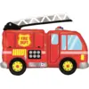 Image de Ballon Géant Camion Pompier 102cm