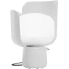 Image de Fontana Arte - Lampe de table Blom - Blanc - Aluminium laqué - Designer Andreas Engesvik