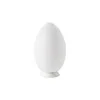 Image de Fontana Arte - Lampe extérieur sans fil rechargeable Uovo - Blanc - Verre soufflé - Designer Ben Swildens