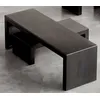 Image de Zeus - Table d'appoint Irony - Noir - Acier phosphaté - Designer Maurizio Peregalli