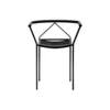 Image de Zeus - Fauteuil Savonarola - Noir - Caoutchouc - Designer Maurizio Peregalli