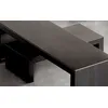 Image de Zeus - Table d'appoint Irony - Noir - Acier phosphaté - Designer Maurizio Peregalli
