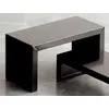 Image de Zeus - Table d'appoint Irony - Noir - Acier phosphaté - Designer Maurizio Peregalli