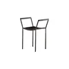 Image de Zeus - Tabouret Savonarola - Noir - Caoutchouc - Designer Maurizio Peregalli