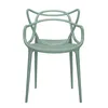 Image de Kartell - Chaise empilable Masters - Vert - Technopolymère thermoplastique recyclé - Designer Philippe STARCK with Eugeni QUITLLET