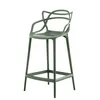 Image de Kartell - Chaise de bar Masters - Vert - Technopolymère thermoplastique recyclé - Designer Philippe STARCK with Eugeni QUITLLET