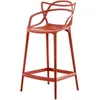 Image de Kartell - Chaise de bar Masters - Orange - Technopolymère thermoplastique recyclé - Designer Philippe STARCK with Eugeni QUITLLET