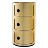 Image de Kartell - Rangement Componibili - Or - ABS - Designer Anna Castelli Ferrieri