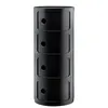 Image de Kartell - Rangement Componibili - Noir - ABS - Designer Anna Castelli Ferrieri