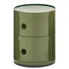 Image de Kartell - Rangement Componibili - Vert - ABS - Designer Anna Castelli Ferrieri