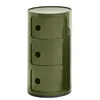 Image de Kartell - Rangement Componibili - Vert - ABS - Designer Anna Castelli Ferrieri