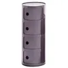 Image de Kartell - Rangement Componibili - Violet - ABS - Designer Anna Castelli Ferrieri