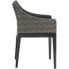 Image de Kartell - Fauteuil rembourré Mademoiselle - Beige - Mousse polyuréthane - Designer Philippe Starck