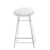 Image de Kartell - Tabouret de bar Smatrik - Transparent - Acier chromé - Designer Tokujin Yoshioka