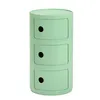 Image de Kartell - Rangement Componibili - Vert - Bioplastique Bio-On - Designer Anna Castelli Ferrieri