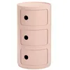 Image de Kartell - Rangement Componibili - Rose - Bioplastique Bio-On - Designer Anna Castelli Ferrieri