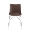 Image de Kartell - Chaise Smart Wood - Bois naturel - Contreplaqué de hêtre teinté - Designer Philippe Starck