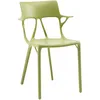 Image de Kartell - Fauteuil A. I - Vert - Technopolymère thermoplastique recyclé - Designer Philippe Starck