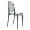 Image de Kartell - Chaise empilable Ghost - Gris - Polycarbonate 2.0 - Designer Philippe Starck