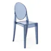 Image de Kartell - Chaise empilable Ghost - Bleu - Polycarbonate 2.0 - Designer Philippe Starck