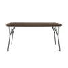 Image de Kartell - Table rectangulaire Smart Wood - Bois naturel - MDF plaqué - Designer Philippe Starck