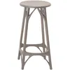 Image de Kartell - Tabouret de bar A. I - Gris - Technopolymère thermoplastique recyclé - Designer Philippe Starck